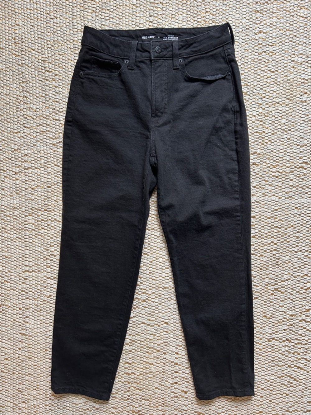 Old Navy high rise straight jeans